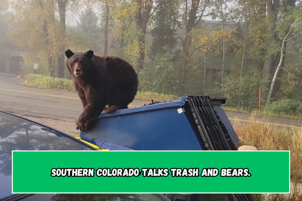 Southern Colorado talks trash and bears.